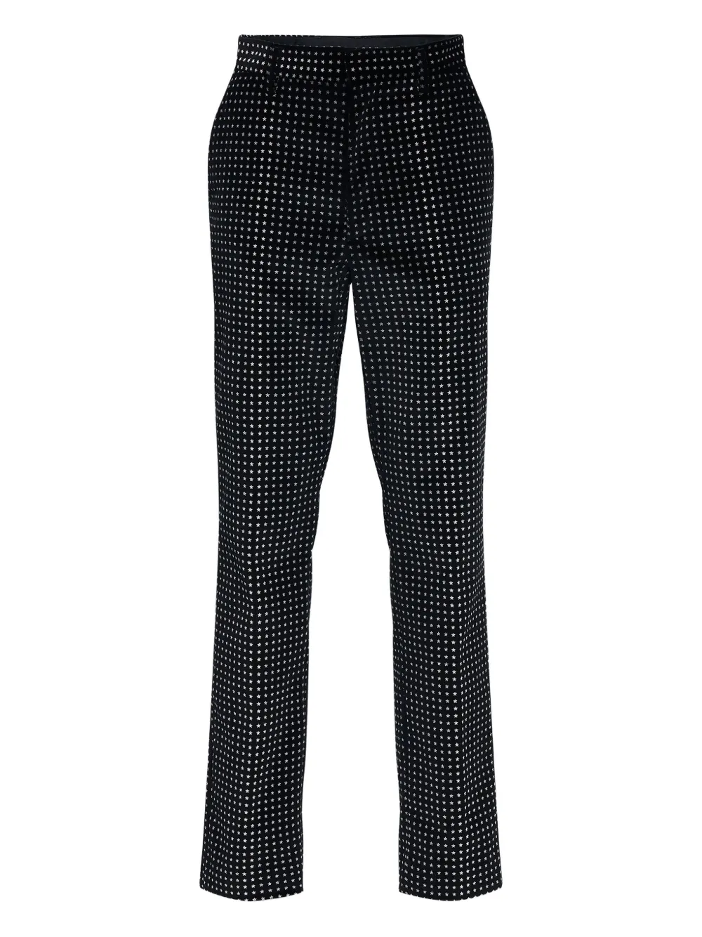 MM6 Maison Margiela Pantalon met sterrenprint Zwart