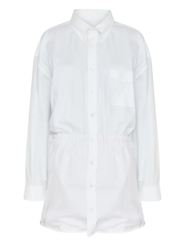 Maison Margiela Cotton Jumpsuit in White