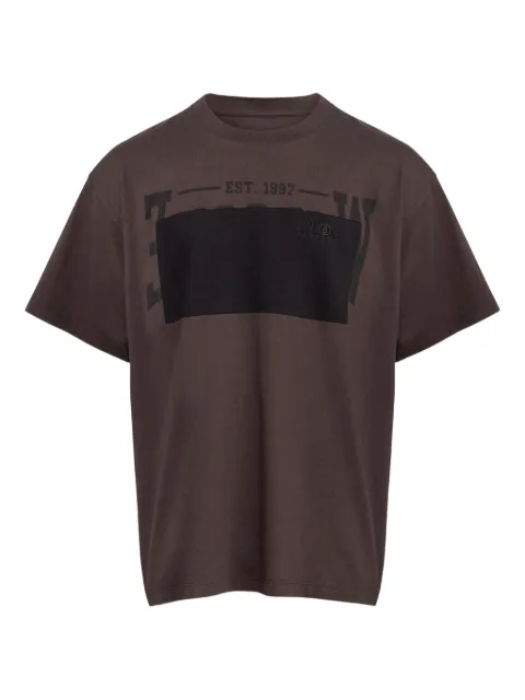 MM6 Maison Margiela graphic-print cotton t-shirt