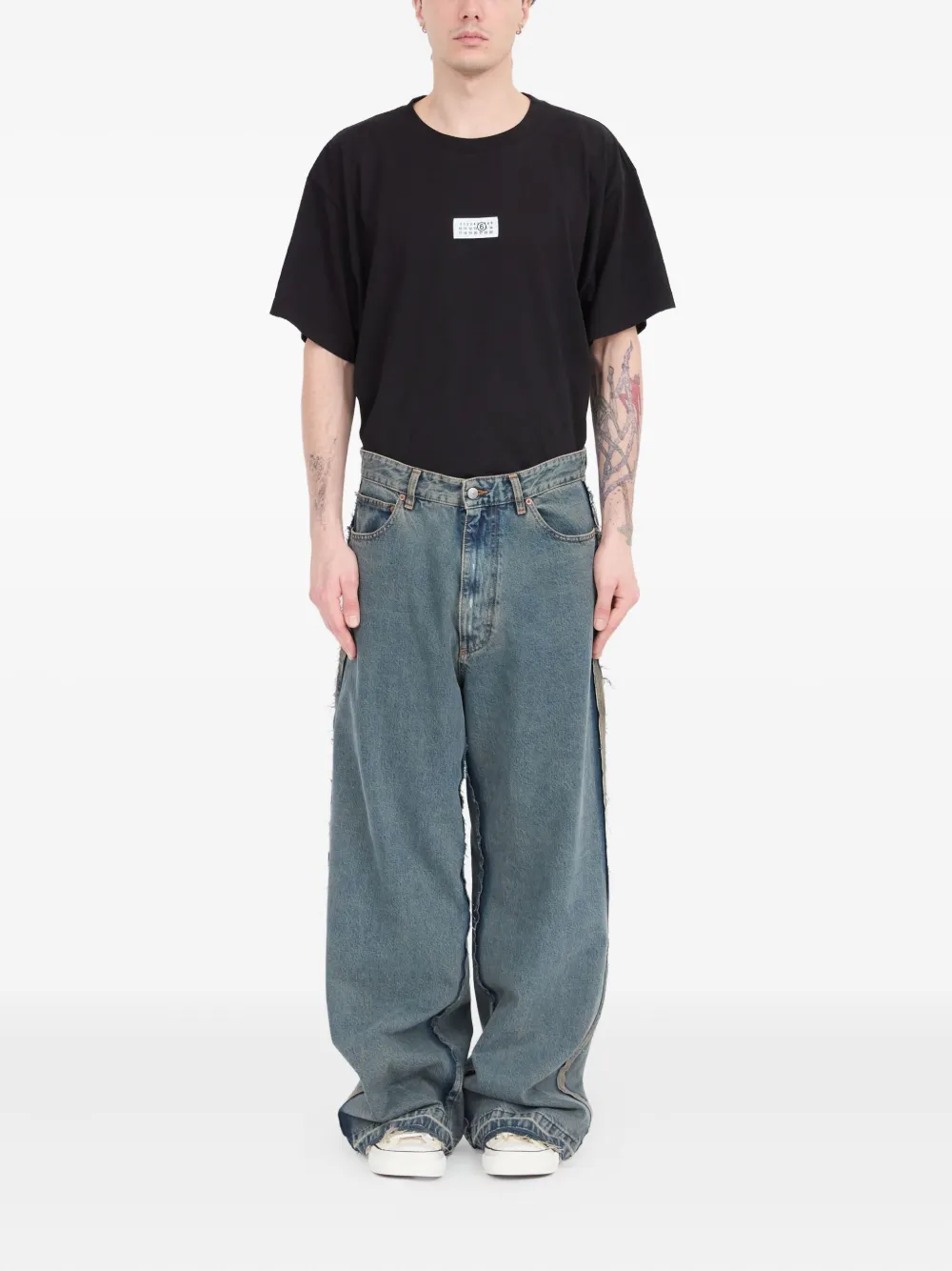 MM6 Maison Margiela inside-out straight-leg jeans | Regular & Straight-Leg Jeans | Image 2