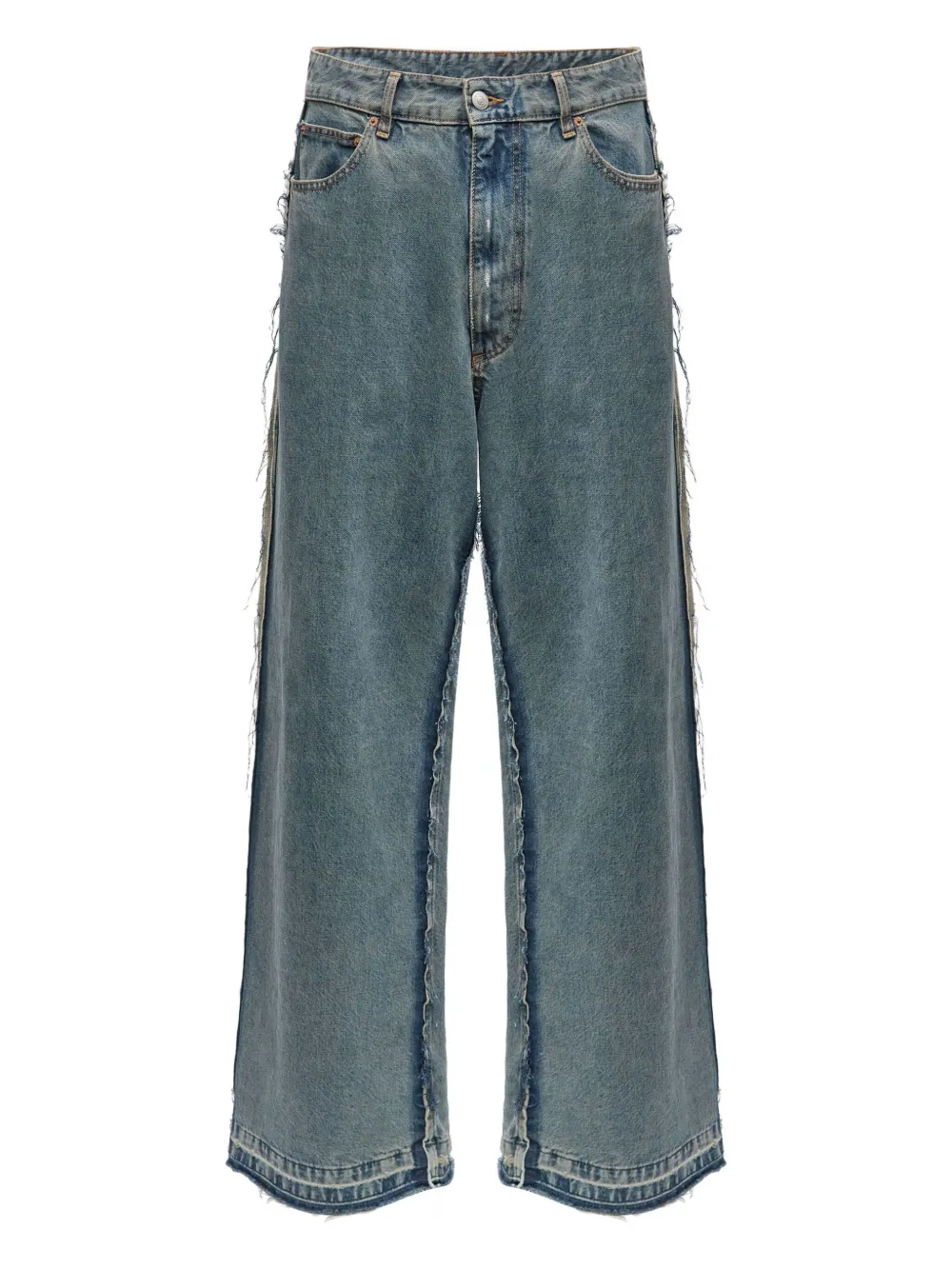 MM6 Maison Margiela Straight jeans Blauw