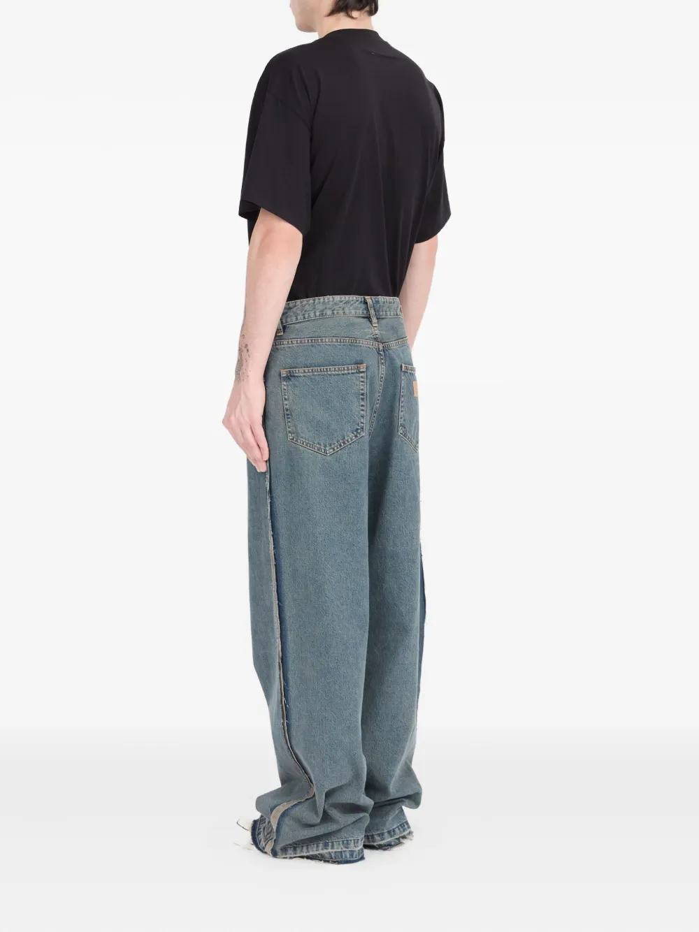 MM6 Maison Margiela Straight jeans Blauw