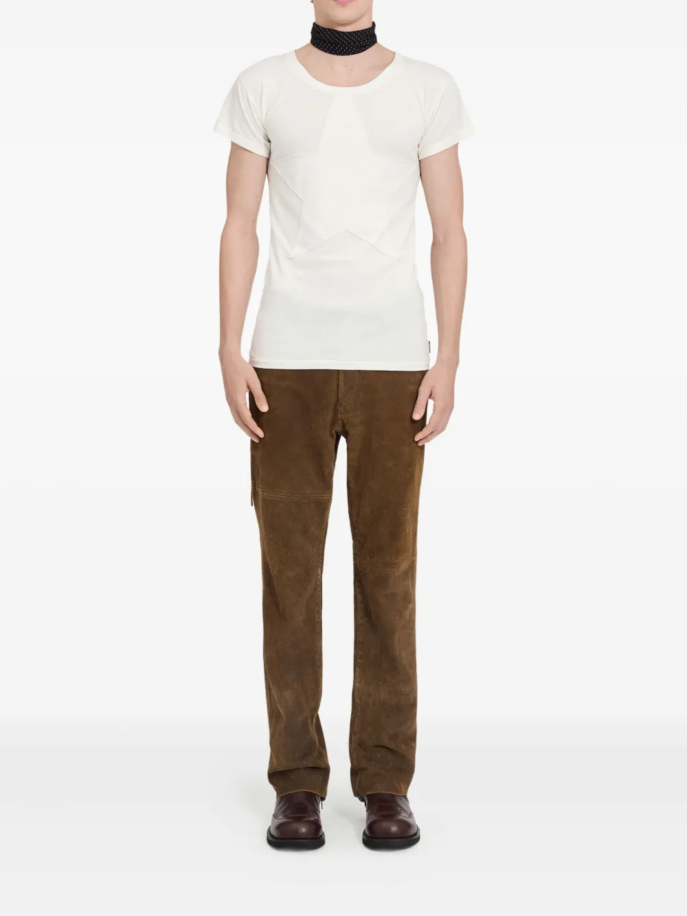 MM6 Maison Margiela T-shirt met sterapplicatie Wit