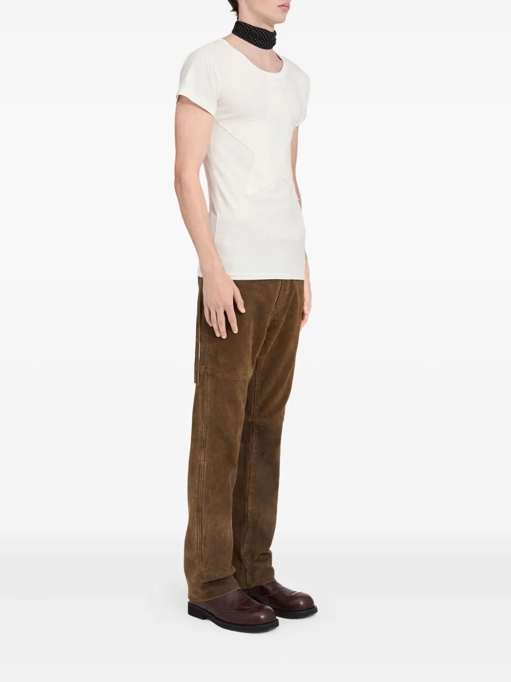 MM6 Maison Margiela T-shirt met sterapplicatie Wit