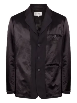 MM6 Maison Margiela チェック ジャケット | ブラウン | FARFETCH JP
