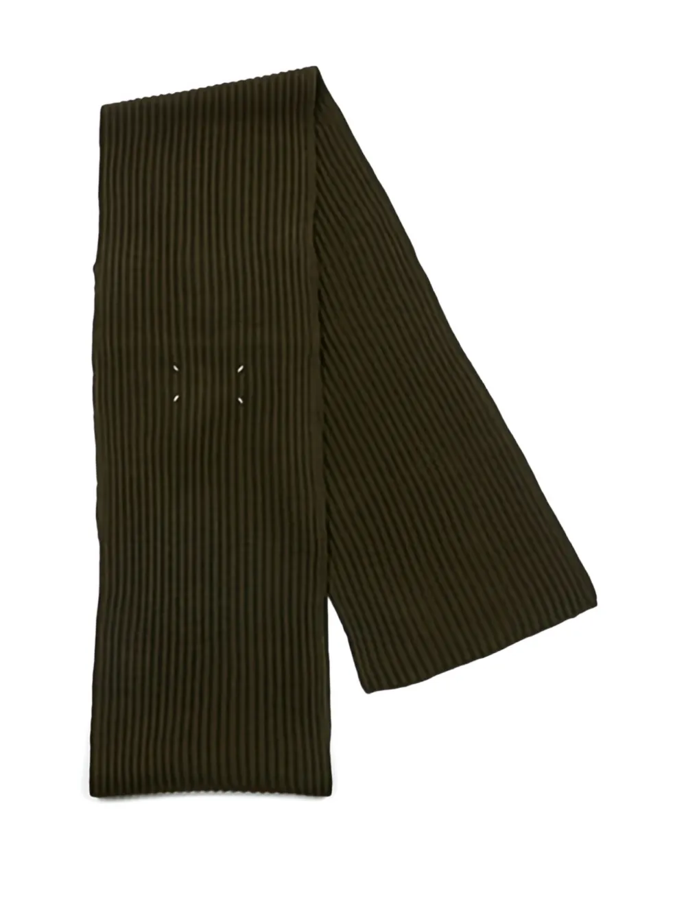 Maison Margiela ribbed-knit scarf | Image 2