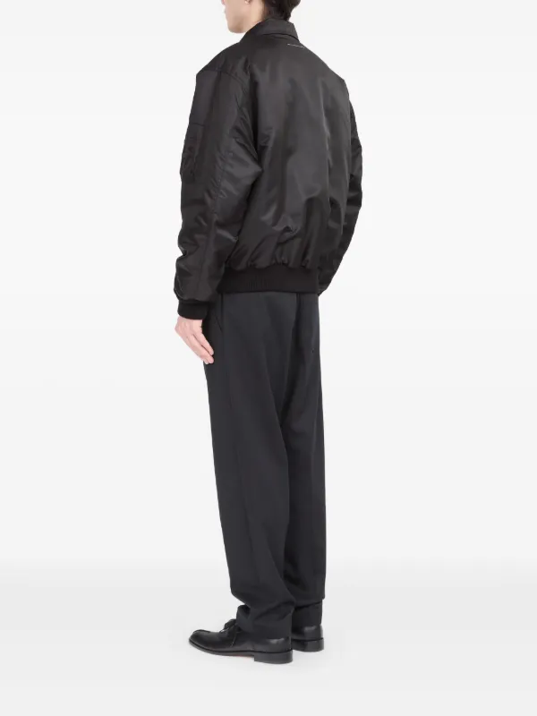 MM6 Maison Margiela ステッチディテール ボンバージャケット