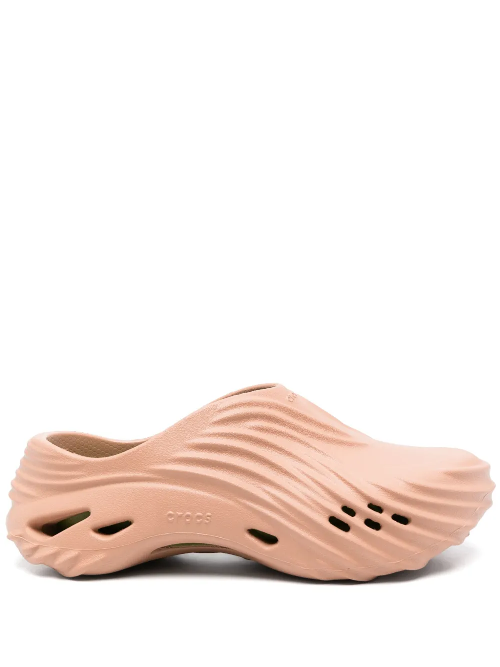 Crocs Echo Wave slides Brown