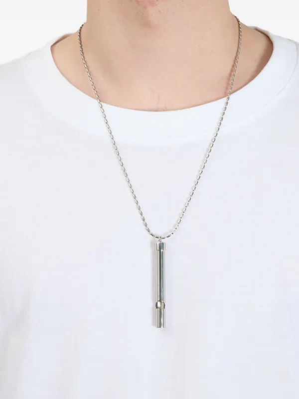 MM6 Maison Margiela ペンダント ネックレス | シルバートーン