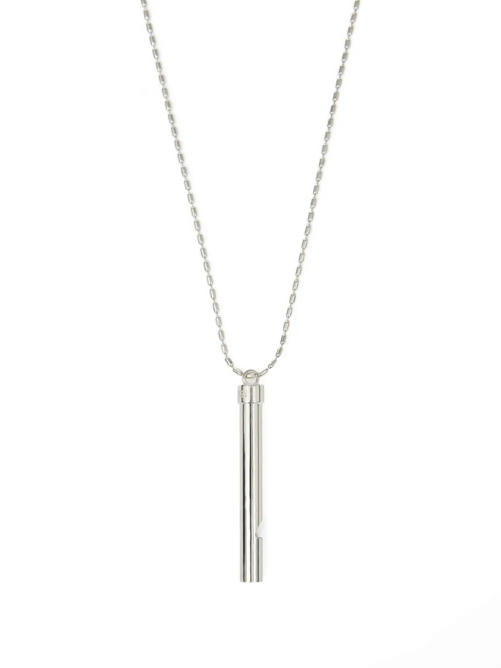 Mm6 Maison Margiela Pendant Necklace In Metallic