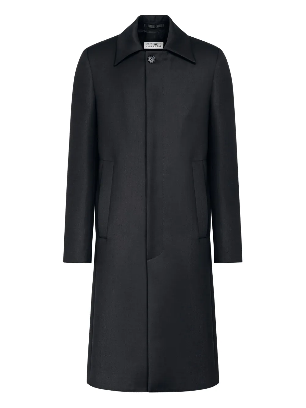 MM6 Maison Margiela tailored overcoat | Black | Image 1