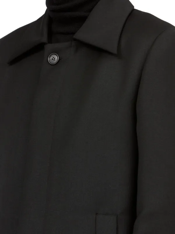 MM6 Maison Margiela テーラード コート | ブラック | FARFETCH JP
