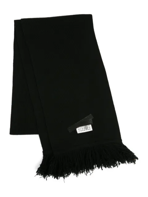 MM6 Maison Margiela وشاح مزيج صوف