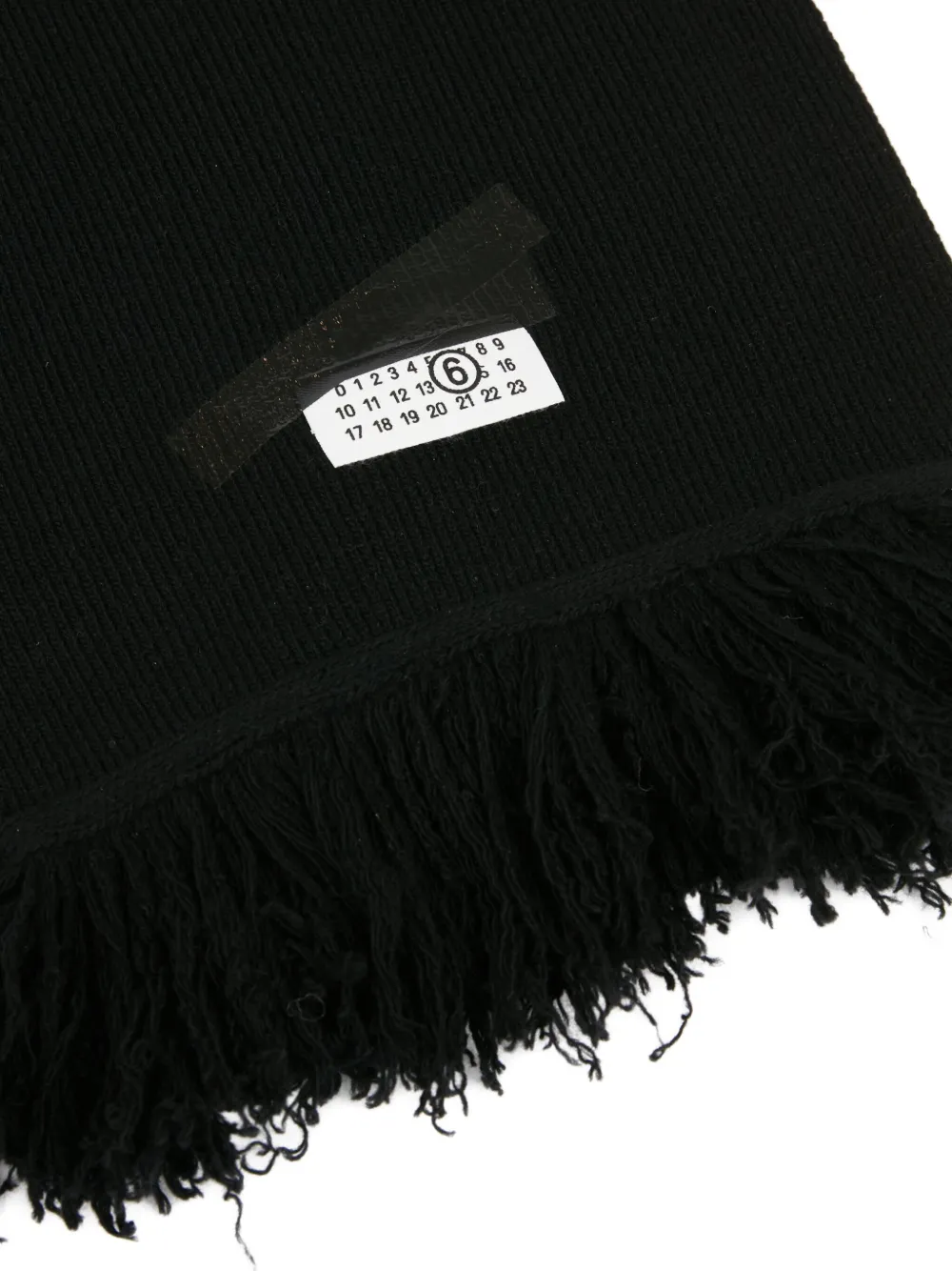 MM6 Maison Margiela bufanda con logo estampado | Image 2