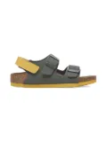 Birkenstock Kids two-strap buckled sandals - Green