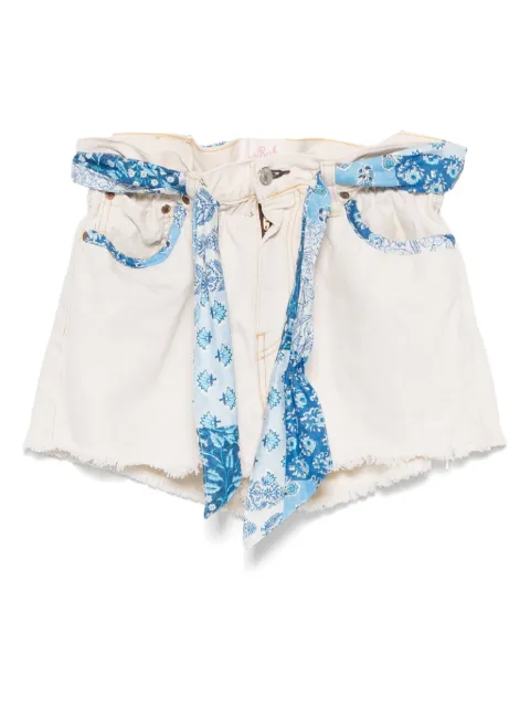 MC2 Saint Barth bandana-print denim shorts