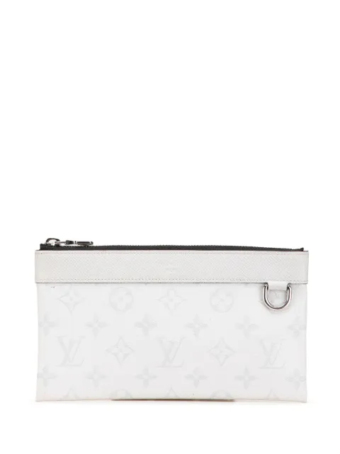 Louis Vuitton Pre-Owned 2020 Monogram Taigarama Pochette Discovery PM clutch bag