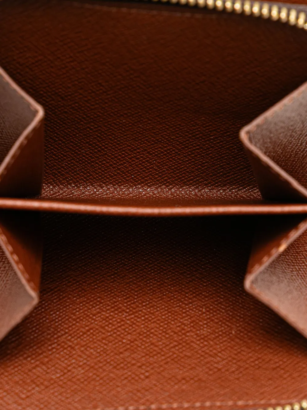 Pre-owned Louis Vuitton 2001 Monogram Bi-fold Compact Wallet Small Wallets