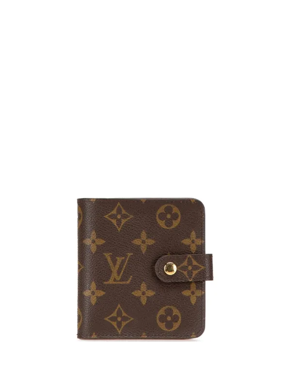Louis Vuitton Pre-Owned 2001 Monogram Bi-Fold Compact Wallet