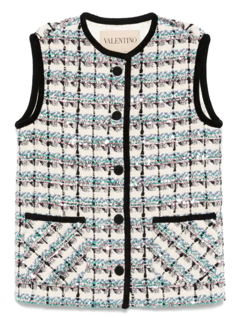 Valentino Garavani button-up vest