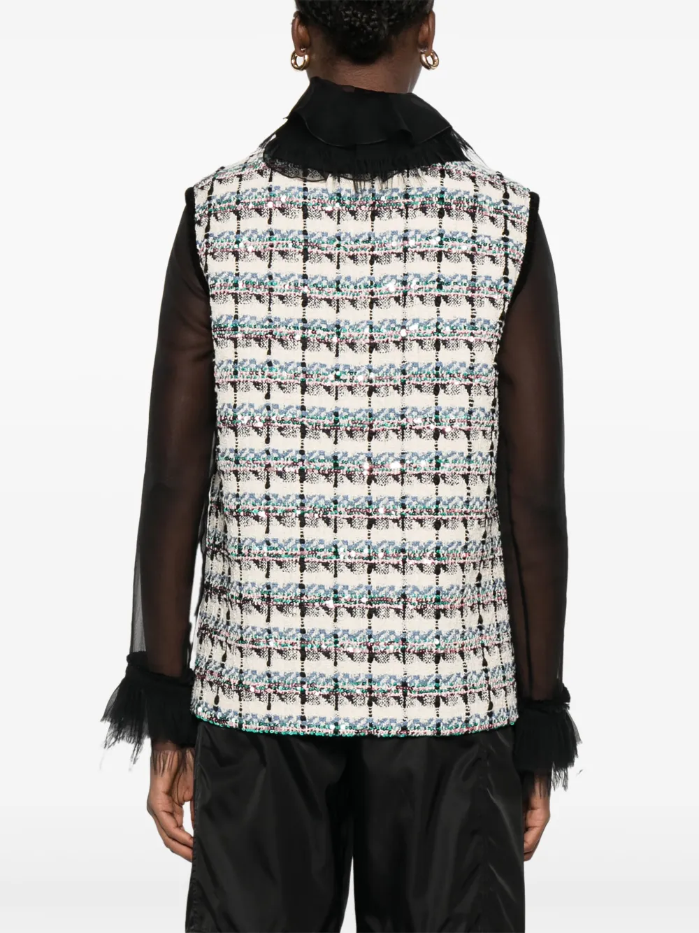 Valentino Garavani button-up vest Beige