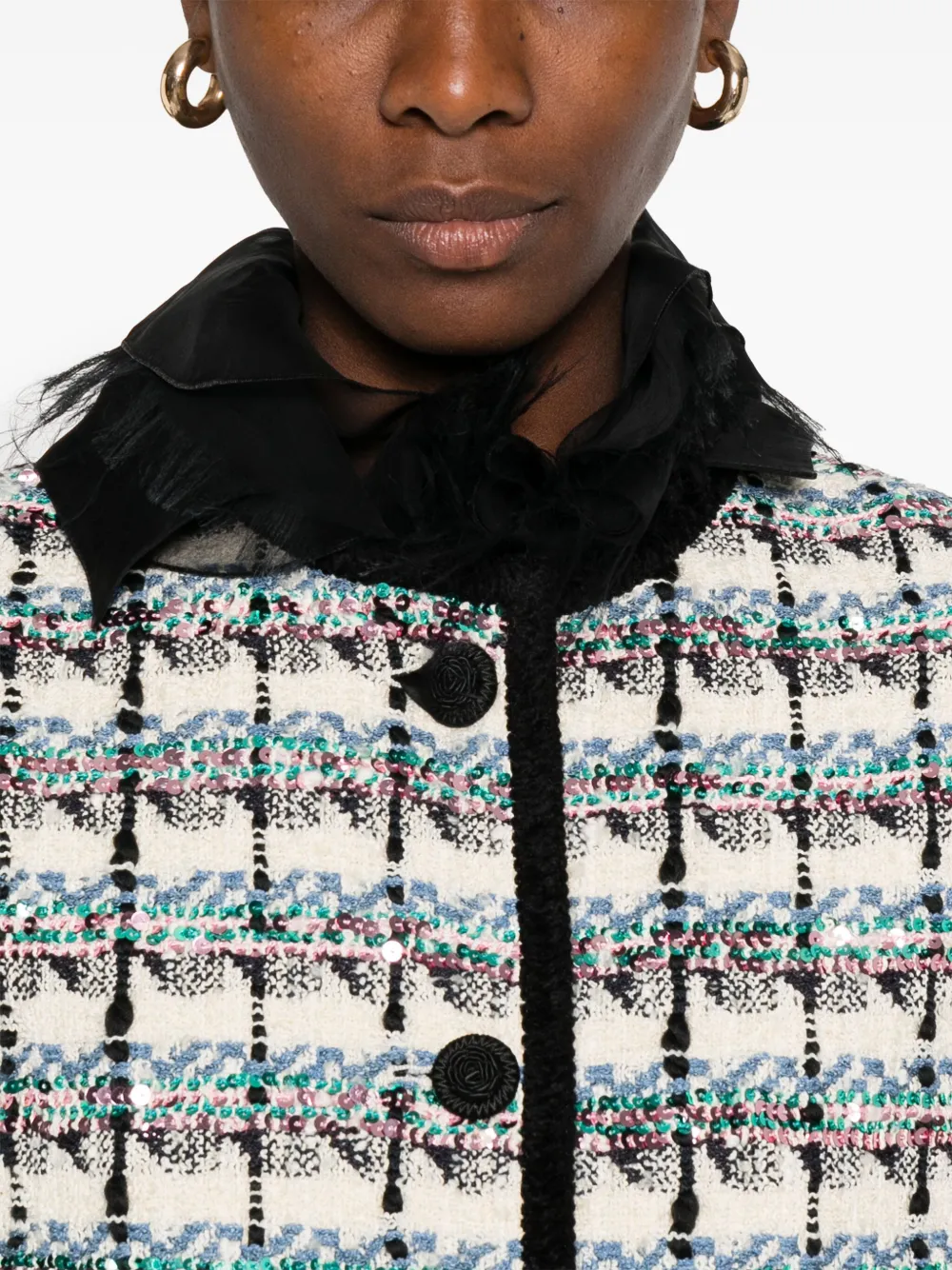 Valentino Garavani button-up vest Beige
