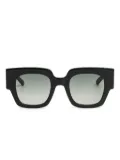 Kaleos Novak square-frame sunglasses - Green
