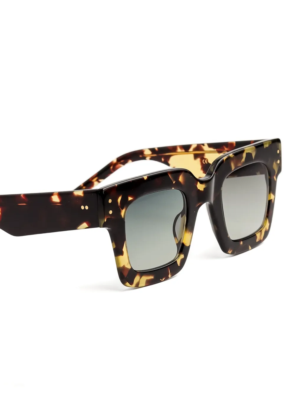 Kaleos Simone 3 zonnebril met schildpadschild-design Bruin