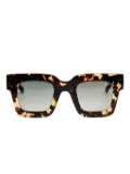 Kaleos Simone 3 tortoiseshell square sunglasses - Brown