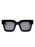 Kaleos Wren square-frame sunglasses - Black