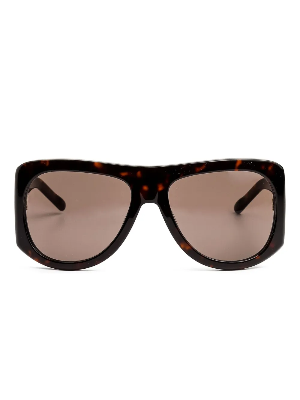 Kaleos Haworth zonnebril met schildpadschild-design Bruin