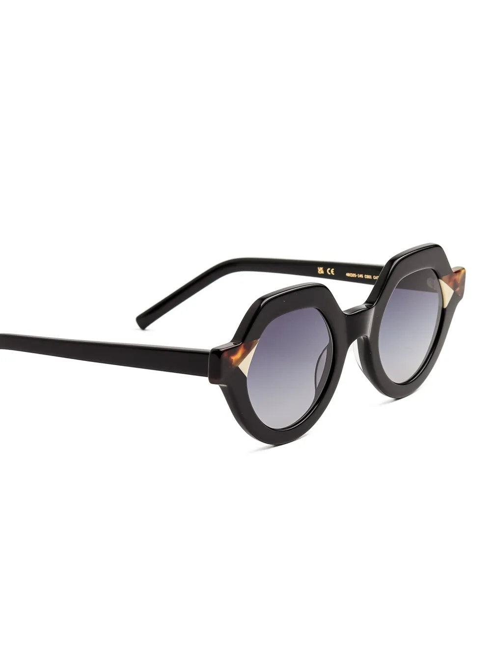 Kaleos Post sunglasses Zwart