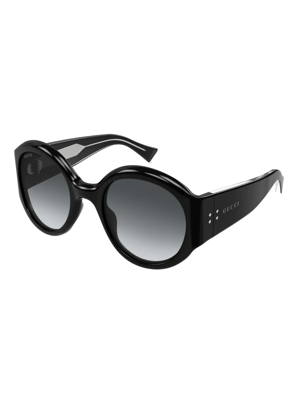 Gucci Eyewear round-frame sunglasses Zwart