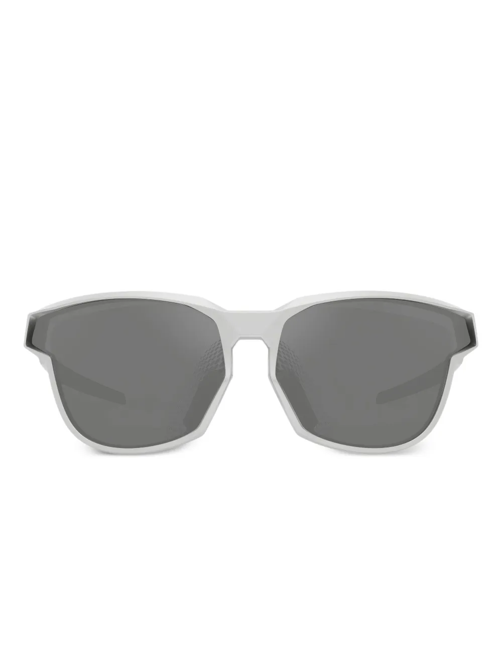 Oakley Zonnebril met rond montuur Grijs