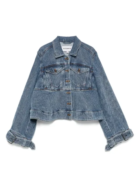 Melitta Baumeister button-fastening denim jacket