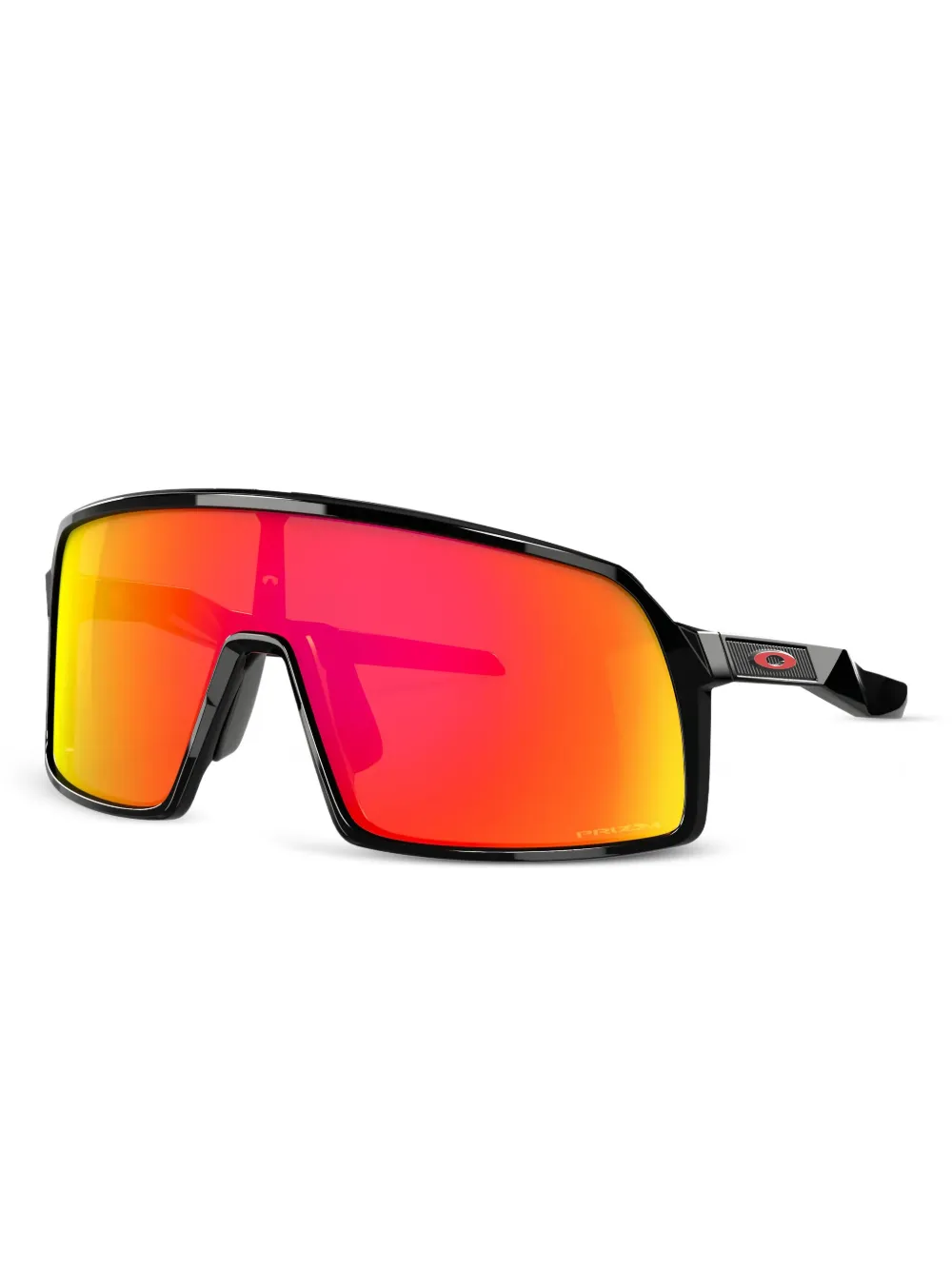 Oakley shield-frame sunglasses - Zwart