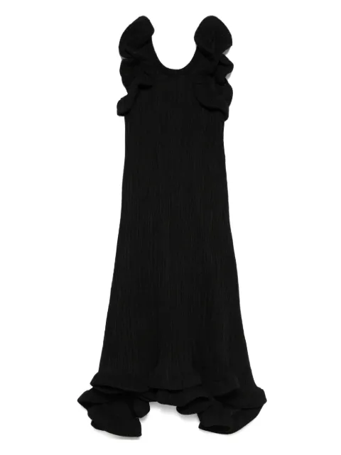 Melitta Baumeister Foam Ruffle midi dress