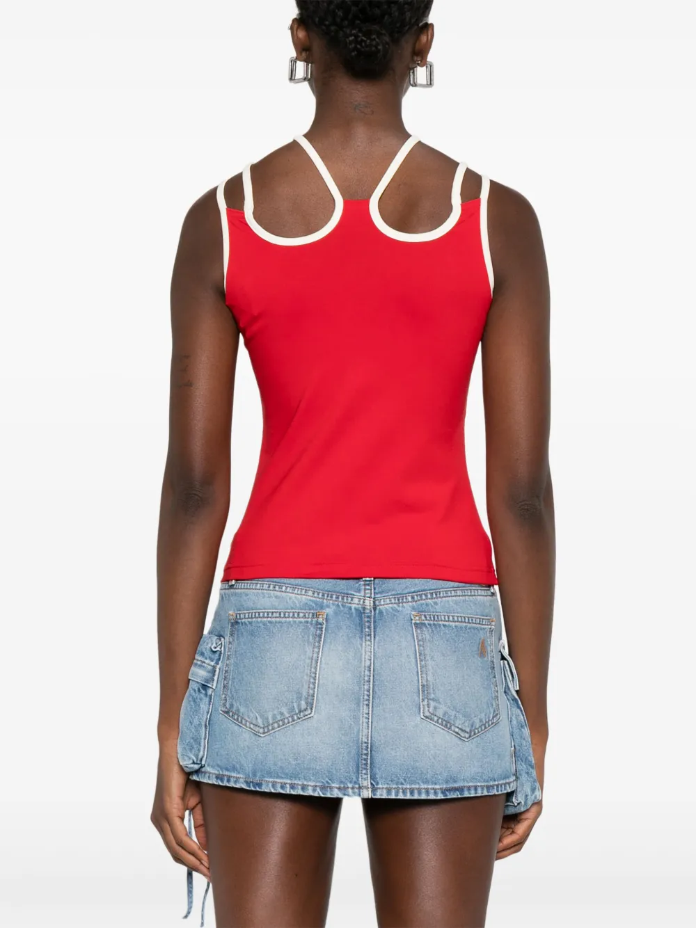 adidas x AVAVAV tanktop met logo Rood