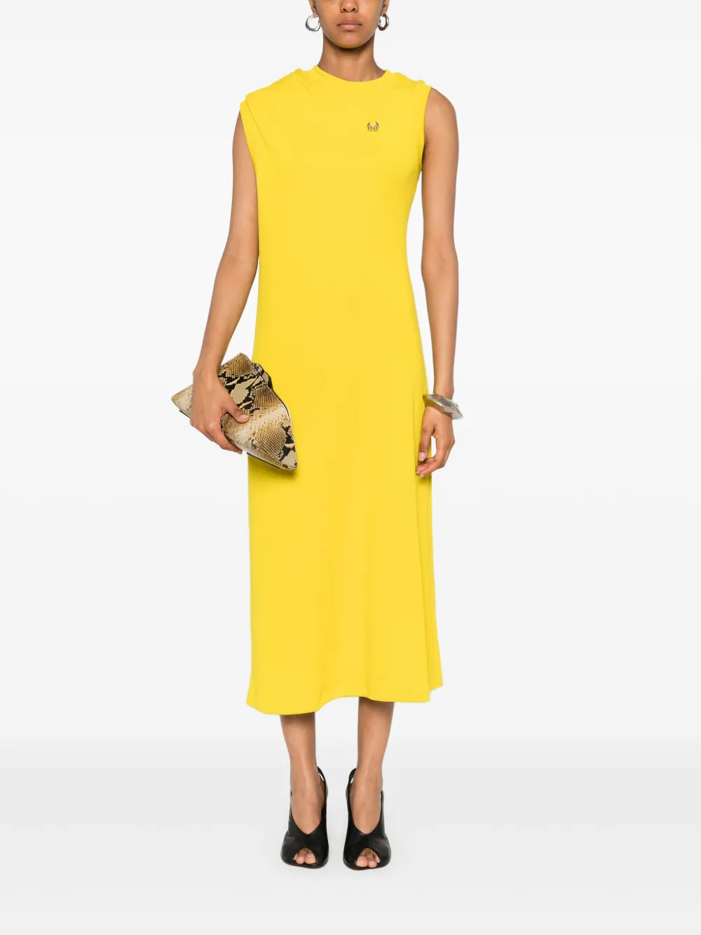 Melitta Baumeister pierced midi dress | Day Dresses | Image 2