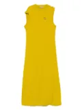Melitta Baumeister pierced midi dress - Yellow