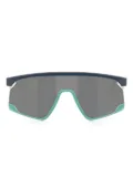 Oakley sculpted-arm sunglasses - Green