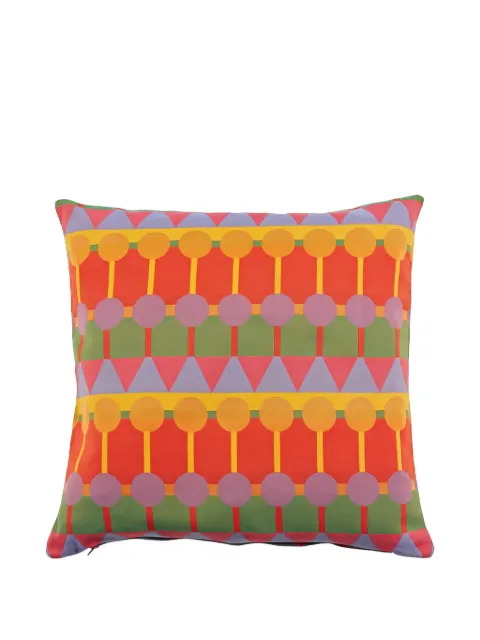 Yinka Ilori Aami geometric-pattern cushion
