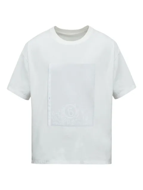 MM6 Maison Margiela graphic-panelled T-shirt
