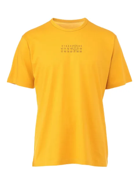 MM6 Maison Margiela تيشيرت بطبعة رقم شعار الماركة