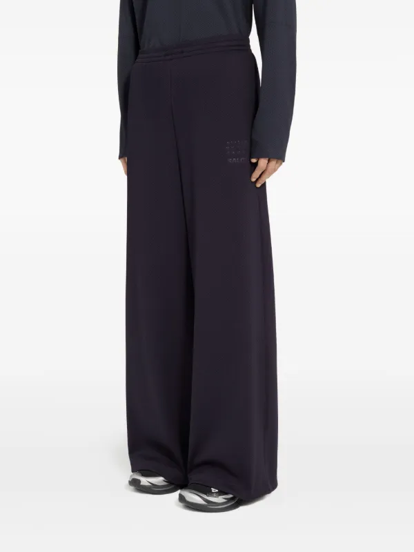 MM6 Maison Margiela X Salomon drawstring-cuff logo-print Trousers