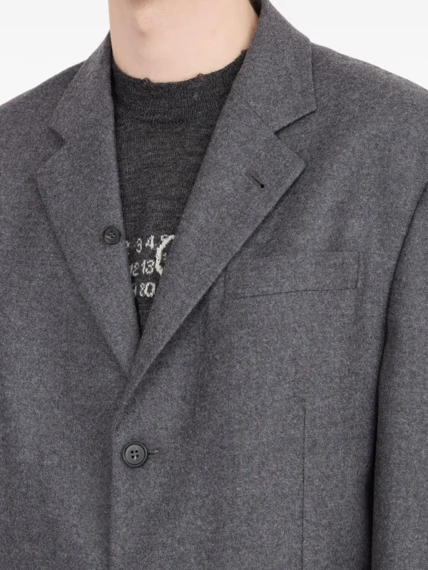 MM6 Maison Margiela テーラード ジャケット | グレー | FARFETCH JP