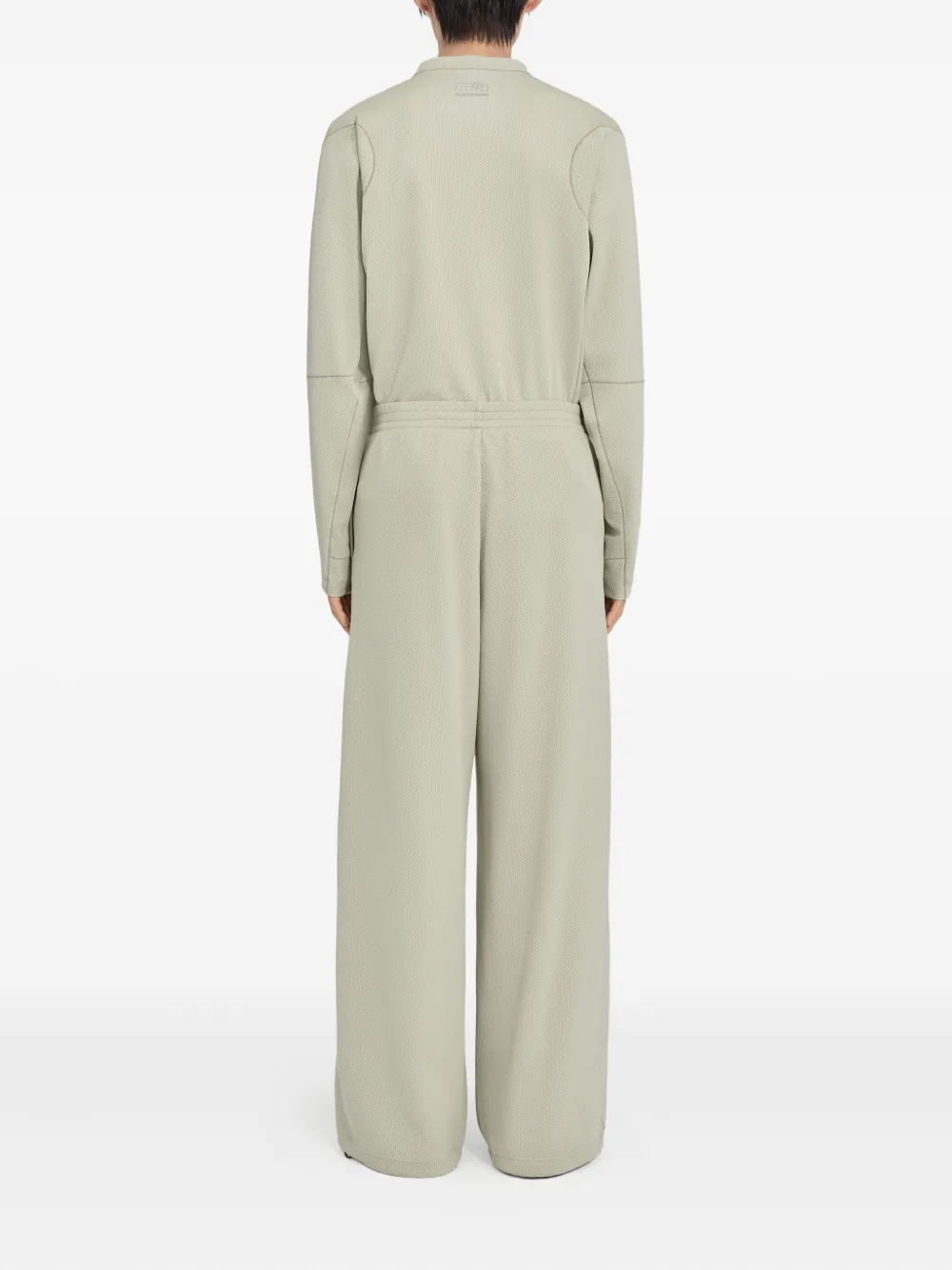 MM6 Maison Margiela X Salomon Broek met trekkoord en textuur Beige