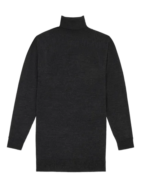 MM6 Maison Margiela turtleneck panelled mini dress
