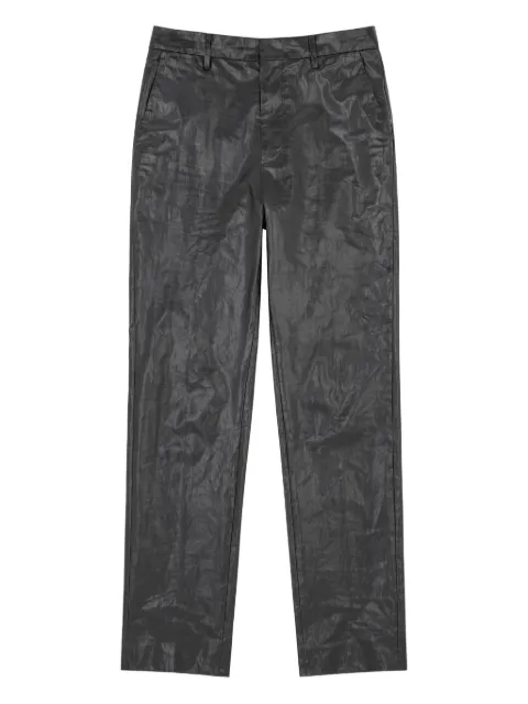 MM6 Maison Margiela crinkled linen trousers