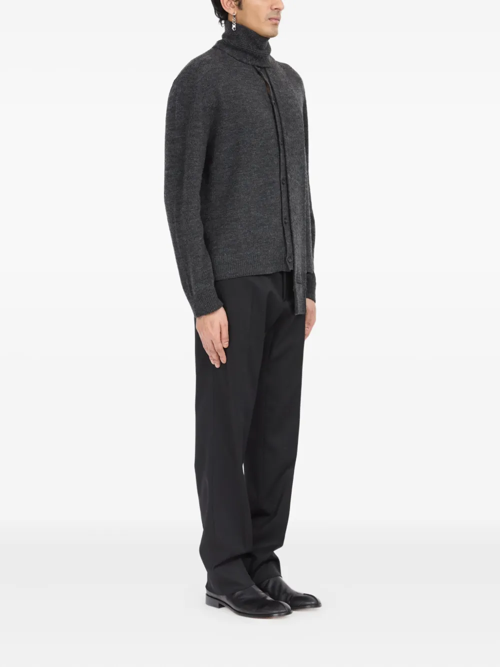 MM6 Maison Margiela Vest van scheerwolblend Grijs